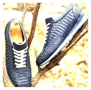 🐍Python leather shoes